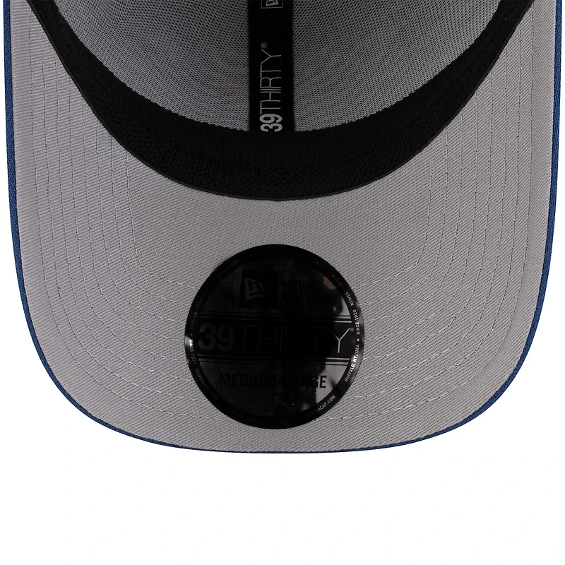 Casquette New Era 39THIRTY Flex noire/bleue pour homme, Indianapolis Colts, draft NFL 2025