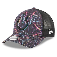 Casquette ajustable 9FORTY NFL Crucial Catch 2025 des Indianapolis Colts de New Era pour homme, noire