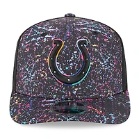 Casquette ajustable 9SEVENTY NFL Crucial Catch 2025 des Indianapolis Colts de New Era pour homme, noire