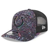 Casquette ajustable 9SEVENTY NFL Crucial Catch 2025 des Indianapolis Colts de New Era pour homme, noire