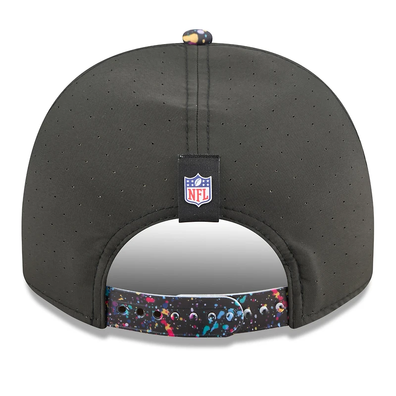 Casquette snapback 9FIFTY noire New Era Indianapolis Colts 2025 NFL Crucial Catch pour homme