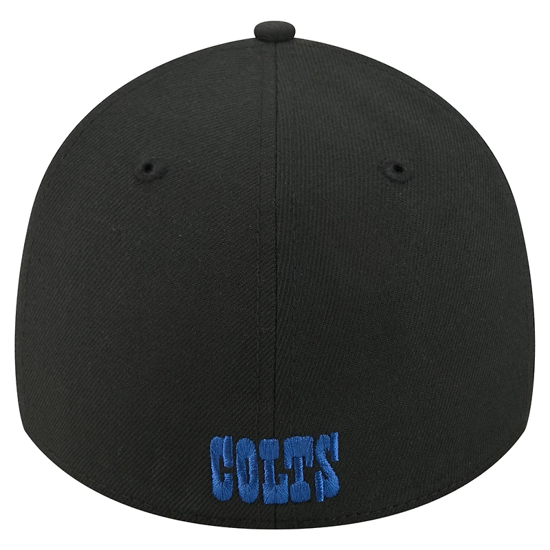 Casquette New Era Royal Indianapolis Colts Core Team 39THIRTY Flex pour homme