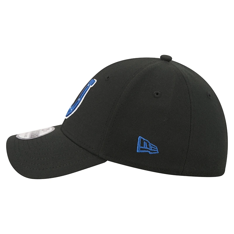 Casquette New Era noire pour homme Indianapolis Colts Core Team 39THIRTY Flex