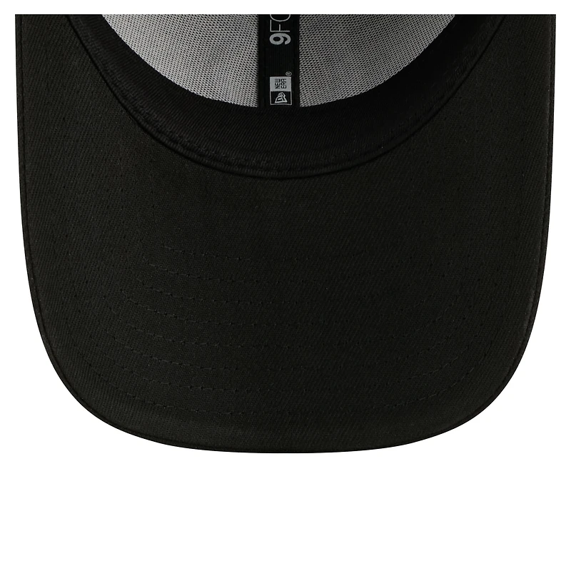 Casquette ajustable New Era 9FORTY noire Indianapolis Colts Core Team pour homme