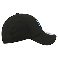 Men's New Era  Black Indianapolis Colts Core Team 9FORTY Adjustable Hat