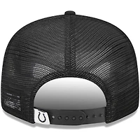 Casquette Snapback 9FIFTY Main Trucker des Indianapolis Colts New Era noire pour hommes
