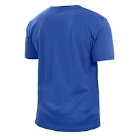 Men's New Era Blue Indianapolis Colts 2022 Sideline Ink Dye T-Shirt