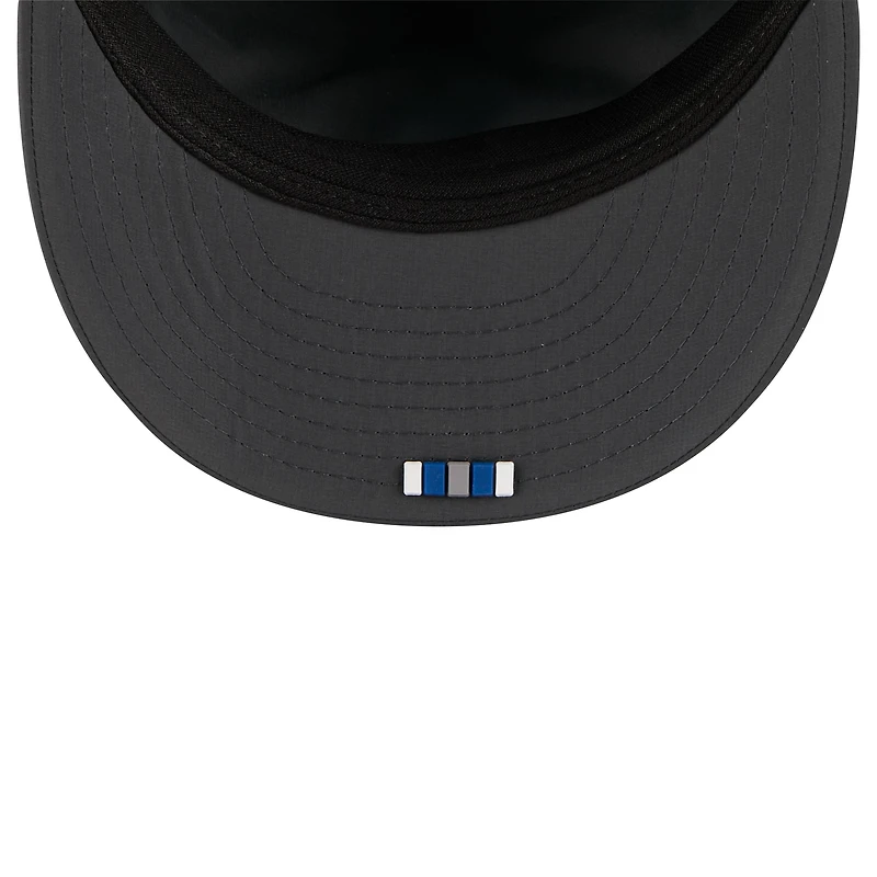 Men's New Era Charcoal Indianapolis Colts 2025 Sideline Cold Weather Retro Crown 59FIFTY Fitted Hat