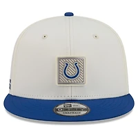 Men's New Era  Cream/Royal Indianapolis Colts 2026 NFL Training Camp 9FIFTY Snapback Hat
