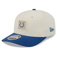 Men's New Era  Cream/Royal Indianapolis Colts 2026 NFL Training Camp 9SEVENTY Adjustable Hat