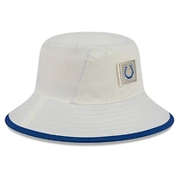 Bob de sport New Era crème pour homme, Indianapolis Colts, camp d'entraînement NFL 2026
