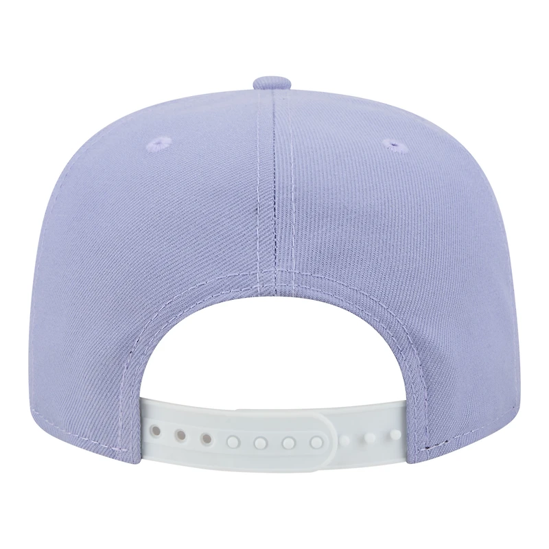 Casquette snapback New Era 9FIFTY Bloom A-Frame pour homme, couleur lavande, Indianapolis Colts