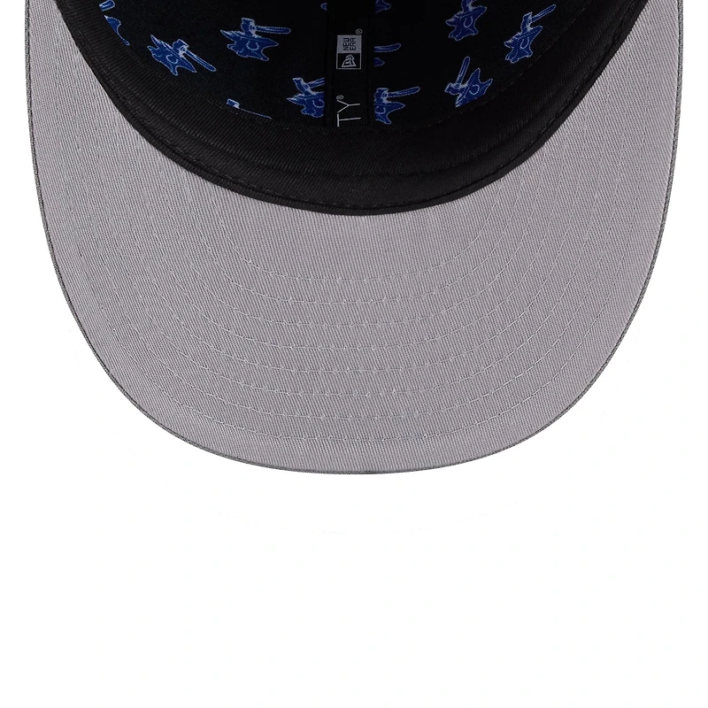 Casquette ajustée New Era 59FIFTY pour homme, bleu royal/gris, Indianapolis Colts, draft NFL 2026