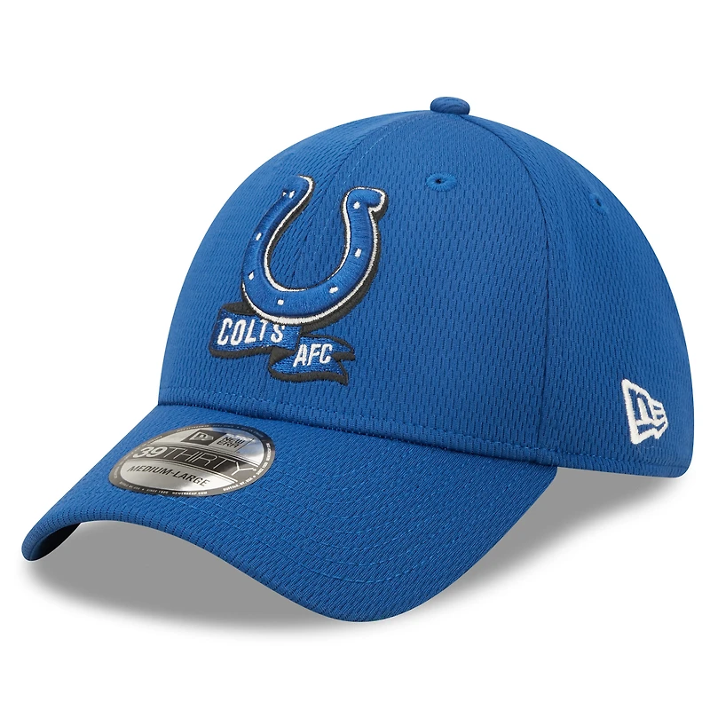 Men's New Era Royal Indianapolis Colts 2022 Sideline - 39THIRTY Coaches Flex Hat