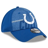 Casquette Flex New Era Royal Indianapolis Colts 2023 NFL Training Camp 39THIRTY pour homme