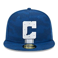 Men's New Era Royal Indianapolis Colts 2024 Sideline 59FIFTY Fitted Hat