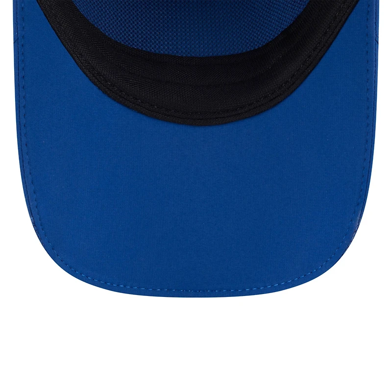 Casquette ajustable New Era Royal Indianapolis Colts 2025 Sideline Runner pour homme