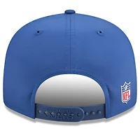 Casquette Snapback 9FIFTY à panneau fendu latéral New Era Royal Indianapolis Colts 2025 pour homme