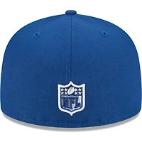Casquette ajustée 59FIFTY Royal Indianapolis Colts New Era pour homme