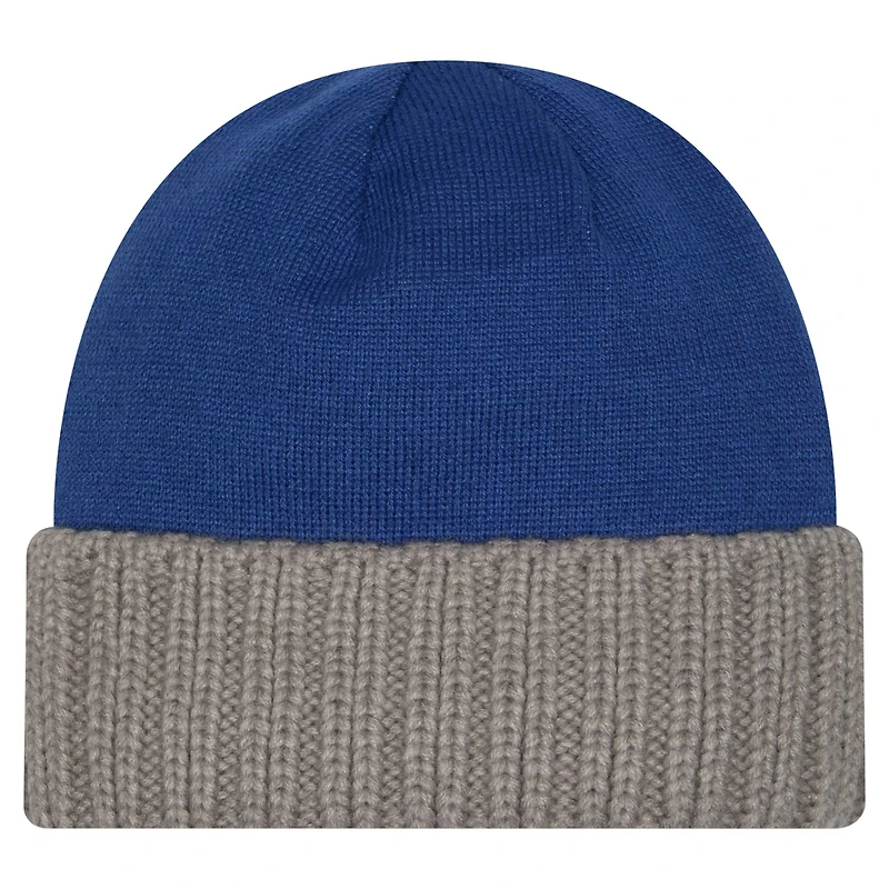 Men's New Era Royal Indianapolis Colts Oversize Cuffed Knit Hat