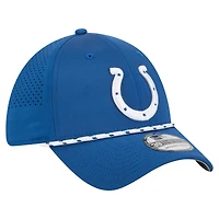 Casquette perforée 39THIRTY Flex New Era Royal Indianapolis Colts pour homme