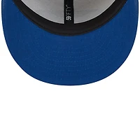 Men's New Era Stone/Royal Indianapolis Colts 2024 Sideline Historic 59FIFTY Fitted Hat