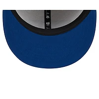 Men's New Era Stone/Royal Indianapolis Colts 2024 Sideline Historic 9FIFTY Snapback Hat