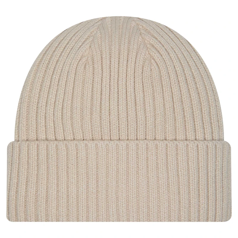 Bonnet tricoté à revers en coloris Stone Indianapolis Colts de New Era pour homme