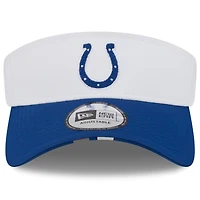 Men's New Era  White/Royal Indianapolis Colts 2025 NFL Training Camp Adjustable Visor