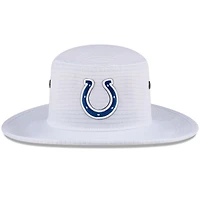 Bob New Era blanc pour homme des Indianapolis Colts 2024 NFL Training Camp Panama