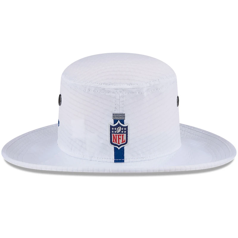 Bob New Era blanc pour homme des Indianapolis Colts 2024 NFL Training Camp Panama