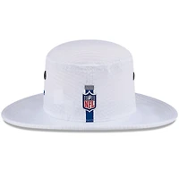 Bob New Era blanc pour homme des Indianapolis Colts 2024 NFL Training Camp Panama