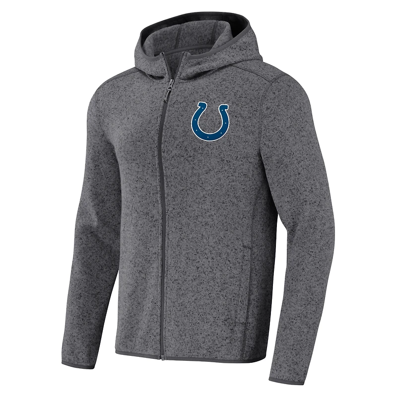 Men's NFL x Darius Rucker Collection by Fanatics Gray Indianapolis Colts Fleece Pullover Hoodie