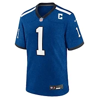 Men's Nike Ahmad Sauce Gardner  Royal Indianapolis Colts Team Game Jersey