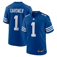 Maillot alternatif Nike Ahmad Sauce Gardner Royal des Colts d'Indianapolis pour homme