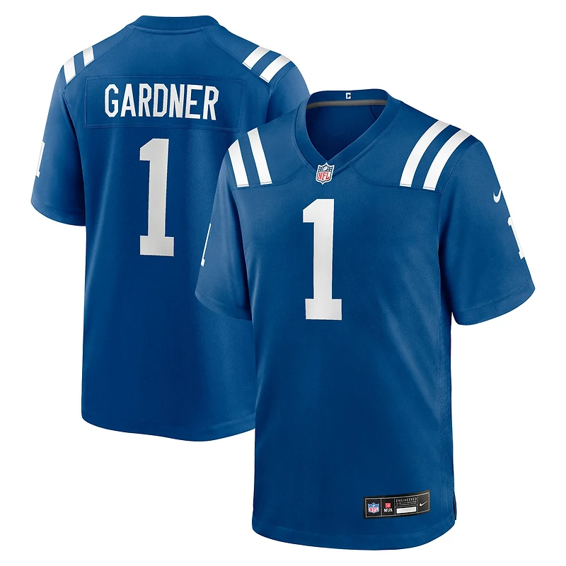 Men's Nike Ahmad Sauce Gardner  Royal Indianapolis Colts Team Game Jersey