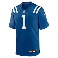 Men's Nike Ahmad Sauce Gardner  Royal Indianapolis Colts Team Game Jersey