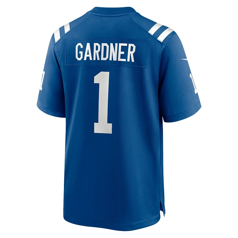 Maillot de match Nike Ahmad Sauce Gardner Royal Indianapolis Colts pour homme