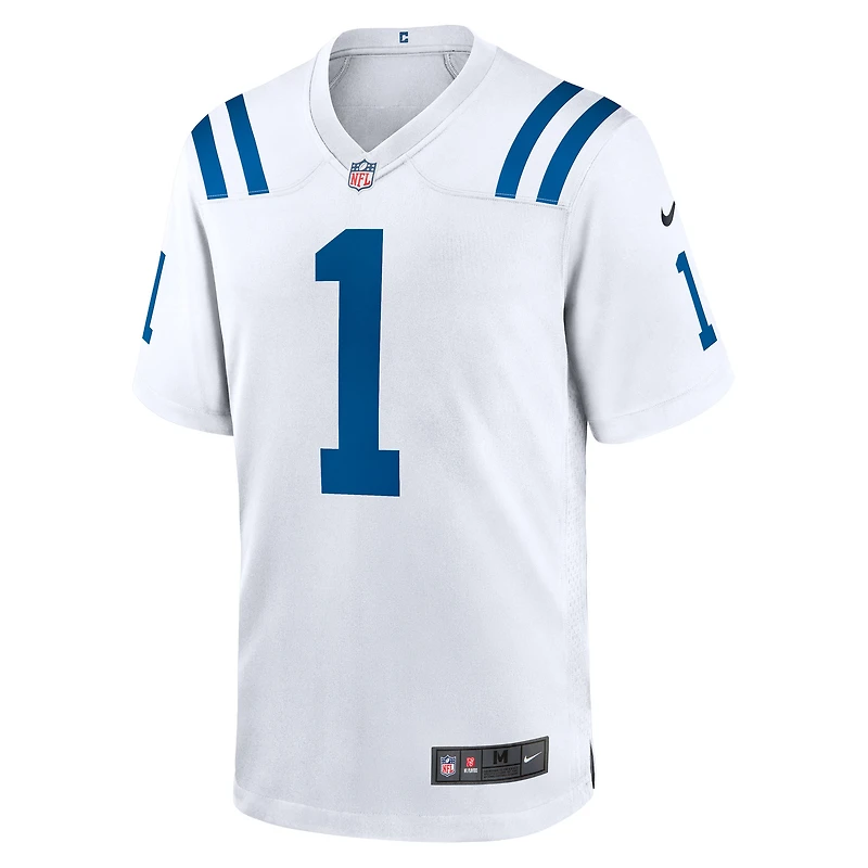 Men's Nike Ahmad Sauce Gardner  White Indianapolis Colts Game Jersey