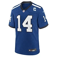 Men's Nike Alec Pierce Blue Indianapolis Colts Alternate Game Jersey