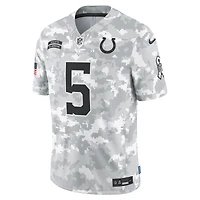 Maillot Nike Anthony Richardson Arctic Camo Indianapolis Colts 2024 Salute to Service Limited pour homme