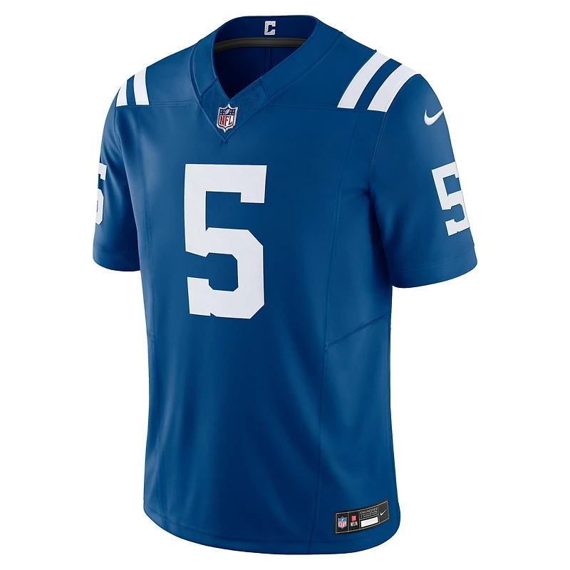 Men's Nike Anthony Richardson Sr. Royal Indianapolis Colts Vapor F.U.S.E. Limited Jersey