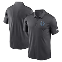 Men's Nike Anthracite Indianapolis Colts Franchise Performance Polo