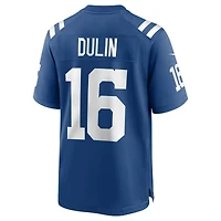 Men's Nike Ashton Dulin Royal Indianapolis Colts Game Jersey