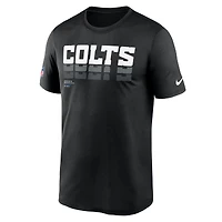 Men's Nike Black Indianapolis Colts Sideline Legend Dri-FIT T-Shirt