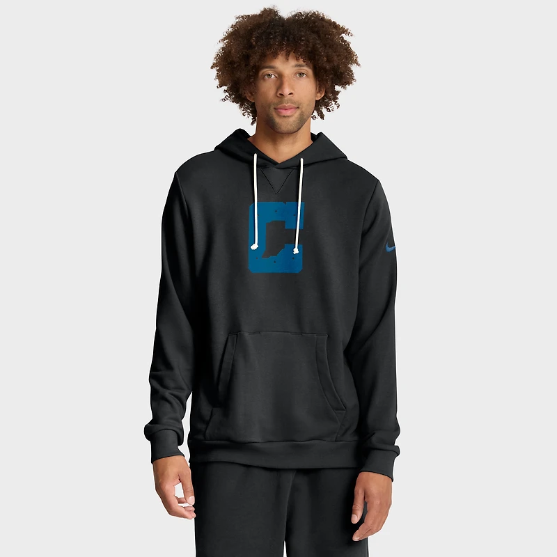 Sweat à capuche Nike noir Indianapolis Colts Sideline Standard Issue Alt 2 Dri-FIT pour homme