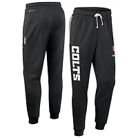 Pantalon fuselé Nike noir Indianapolis Colts Sideline Standard Issue Ground Game Dri-FIT pour homme