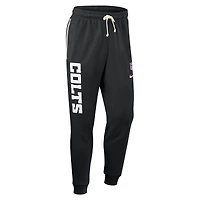 Pantalon fuselé Nike noir Indianapolis Colts Sideline Standard Issue Ground Game Dri-FIT pour homme