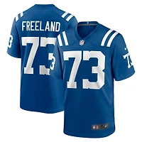 Maillot de match l'équipe Nike Blake Freeland Royal Indianapolis Colts pour homme