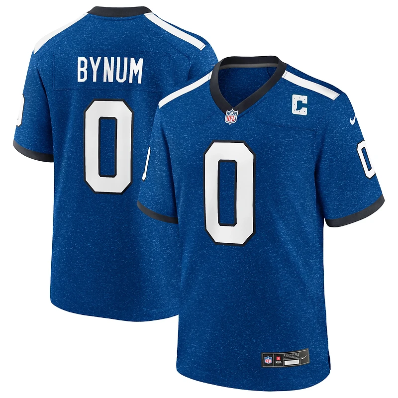 Men's Nike Camryn Bynum  Heather Royal Indianapolis Colts Alternate 2 Indiana Nights Game Jersey
